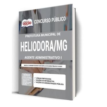 Imagem de Apostila Prefeitura de Heliodora - MG - Agente Administrativo I