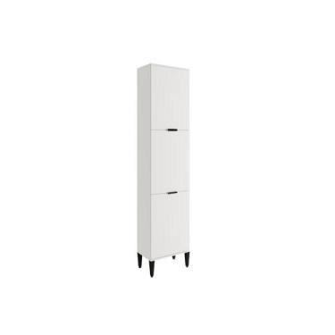 Imagem de Paneleiro de Cozinha Modulado Alpha 2510 c/ 3 Portas 50cm Branco - Car
