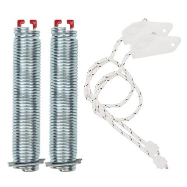 Imagem de BlueStars Kit de mola e cabo de porta de lava-louças durável 00754866 - Compatível com máquinas de lavar louça Bosch Thermador Gaggenau - Manual de instruções incluído - Substitui AP5804978 PS8770519
