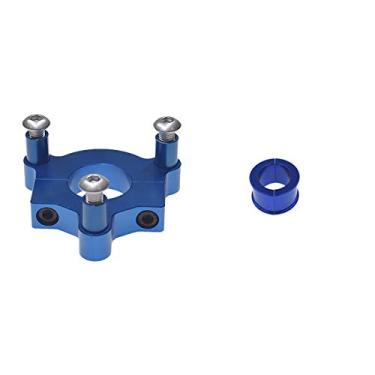 Imagem de sthus Adaptador CNC azul 1 polegada 25 mm / 1,5" 38 mm serve para bicicleta motorizada 49cc 50cc 66cc 80cc