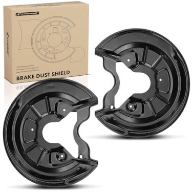 Imagem de A-Premium Protetor contra poeira de freio traseiro compatível com modelos selecionados Volkswagen e Audi - Jetta 2005-2010, Jetta City 2007-2009, Golf 2010-2013, Beetle, GTI, R32, Rabbit, A3, A3