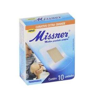 Imagem de Curativo Extra Grande Transparente Band Aid Com 10 - 4 Cxs