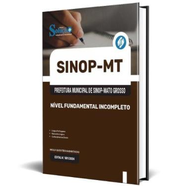 Imagem de Apostila Prefeitura Sinop Mt 2025 Nível Fundamental - Editora Solucao
