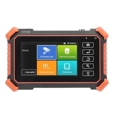 Imagem de Testador de Câmera IP, Tela de Toque de 4 Polegadas TOLENTE CCTV TESTER IPC 1910PLUS 8MP HD Display Vídeo Monitor de Vídeo TVI CVI AHD CVBS Testador de Câmera Analógica Suporte