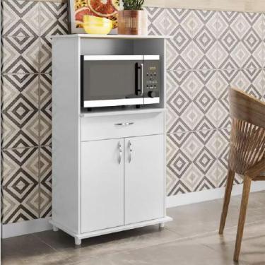 Imagem de Balcão Notável Multiuso Para Micro-Ondas/Forno - Notavel, Branco
