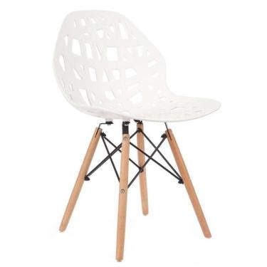 Imagem de Cadeira De Design Eames Akron Branca