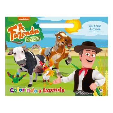 Imagem de A Fazenda Do Zenon - Colorindo A Fazenda