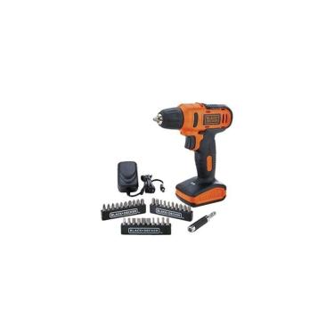Imagem de Kit Parafusadeira/Furadeira Bateria 12V Black&Decker LD12SC
