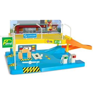 Imagem de Super Posto 2 Andares Lava Rapido Ref 320 - Nig Brinquedos