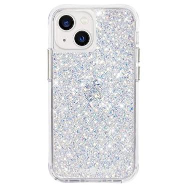 Imagem de Case-Mate Capa para iPhone 13 feminina [proteção contra quedas de 3 metros] [carregamento sem fio] capa de telefone cintilante Stardust para iPhone 13 - capa de telefone luxuosa com glitter - absorção