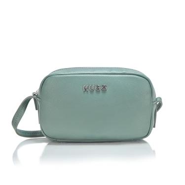 Imagem de HUGO Bolsa tiracolo pequena Chris, Guirlanda verde, Small