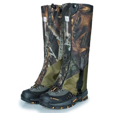 Imagem de Polainas de perna à prova d'água para homens e mulheres Polainas de botas de neve ultra antirasgos para caminhada ao ar livre, caça, acampamento, esqui, caminhada, escalada de montanha, raquetes de