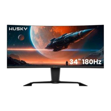 Imagem de Monitor Gamer Husky Tempest 34' VA, Ultrawide, 144 Hz, 2K QHD, 1ms, Ad