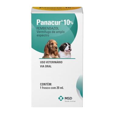 Imagem de Panacur® 10% 20ml - Vermífugo - MSD Saúde Animal