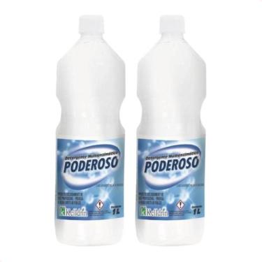 Imagem de Kit com 2 - Detergente Enzimático Poderoso 5 Enzimas 1000 ml - Kelldri