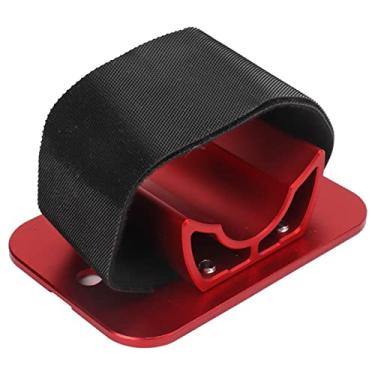 Imagem de Suporte de Roda Traseira de Bicicleta na Cobertura do Carro, Categoria Ajustável Montagem Telhado Bicicleta, Transporte Liga Alumínio Compatível Com Cupês, Hatchbacks, SUVs, Caminhões (Vermelho)