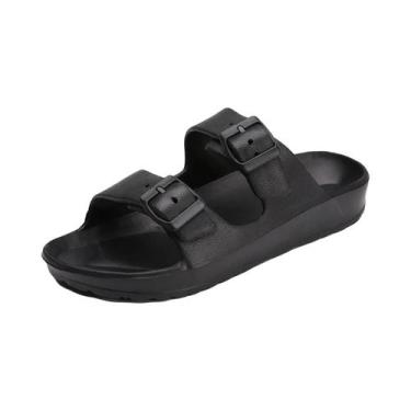 Imagem de Chinelo Feminino de Banheiro - Solado Grosso, Cor Sólida - Verão 2024,