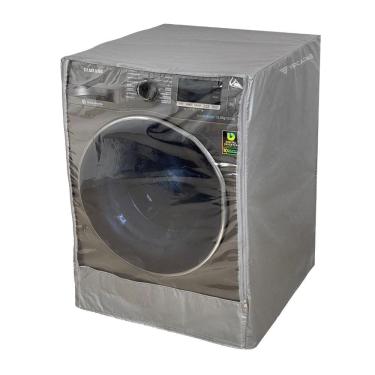 Imagem de Capa Lava e Seca Samsung 11kg Abertura e Fechamento Zíper Transparente Cinza