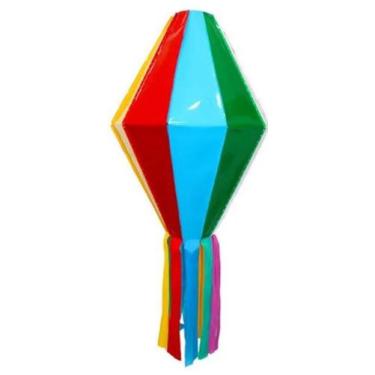 Imagem de Balão Festa Junina Decoração Kit 10 Unidades Colorido 28Cm - MOR