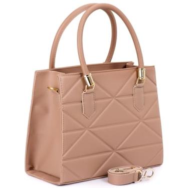 Imagem de Bolsa Feminina Transversal E Lateral De Ombro Alça Tiracolo (Creme)