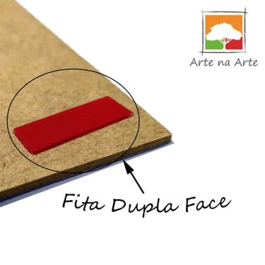 Imagem de Kit 5 Placa Quadro 3d Borda Infinita Leão De Judá