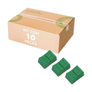 Imagem de 10x Botão Knob Mesa de Som - Medidas Nas Fotos - Verde - PIX