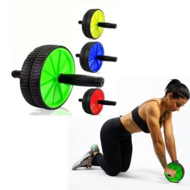 Imagem de Roda Rolo Abdominal Premium Lombar Exercício Funcional Fitness - Nexus