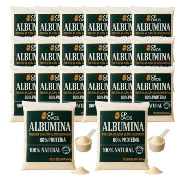 Imagem de Albumina CP Ovos - 80% Proteína - Suplemento Natural 10kg