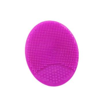 Imagem de Mini Esponja Facial emborrachada - Ideal para lavar o rosto, Limpeza de pele - Cor:Rosa
