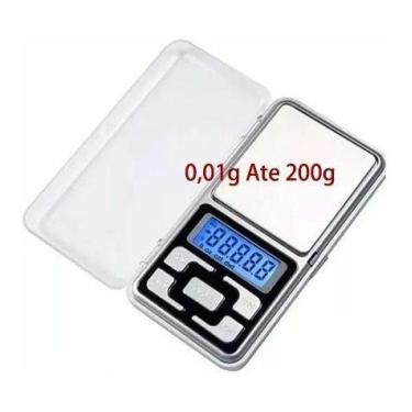 Imagem de Mini Balança Digital De Bolso E Alta Precisão 0,01g Até 200g - BMAX LE