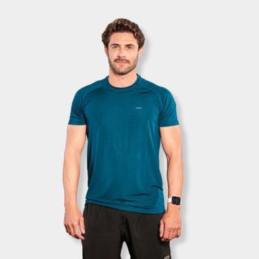Imagem de Camisa Masculina TR4 Raglan Proteção Uv Respirável Camiseta Térmica Ma