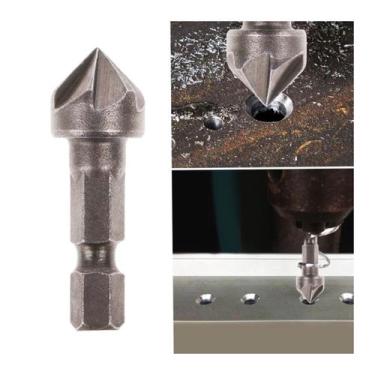 Imagem de Broca Escareadora Rebaixo De Parafuso Madeira Metal Macio 90º - Allina