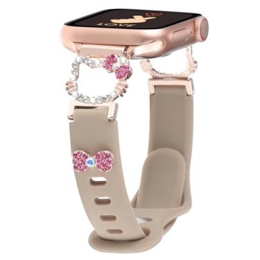 Imagem de Pulseira de silicone fina compatível com Apple Watch séries 10 9 8 7 6 5 4 3 2 1 SE Ultra 2 1 (nogueira, 38/40/41/42 mm (série 10))