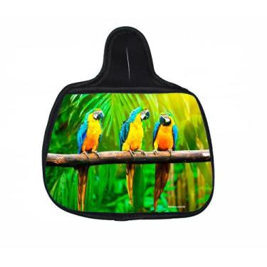 Imagem de Lixo Car, Arara Azul Material Neoprene 3mm 30x25 - Deluzz