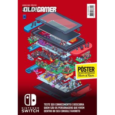Imagem de Pôster Decorativo Nintendo Switch 50cm x 70cm Sem Dobras - Editora Eur