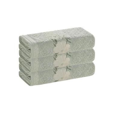 Imagem de Kit 3 Toalhas de Banho Karsten Yuna 430g/m² com Softmax, Matcha