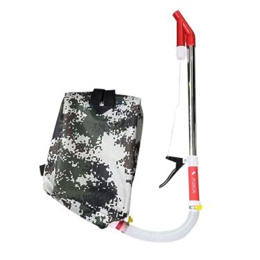 Imagem de predolo Distribuidor de fertilizantes Ferramenta de fertilização multifuncional com mochila Distribuidor de esterco Manual Fertilizante de esterco para jardim, Tubo único