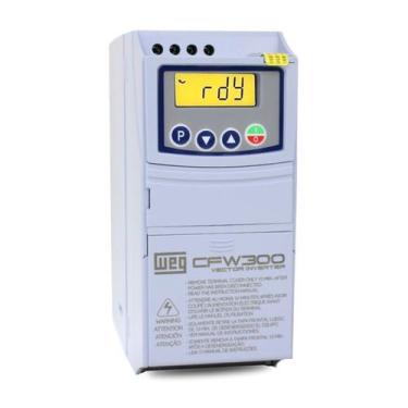 Imagem de Inversor 0,25CV 127V 1,6A de Frequência Weg CFW300 Mono