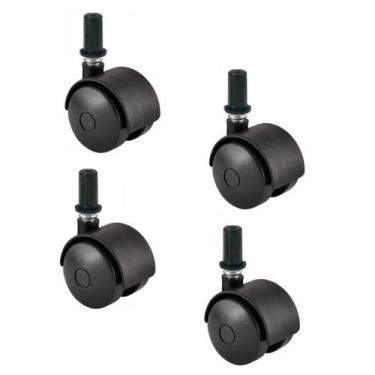 Imagem de Conjunto Rodinhas Rodízios Carrinhos Dompel