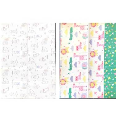 Imagem de Tatame Infantil，Almofada de Aquecimento Infantil 200cm X 150cm X 8mm, Borracha Dupla Face, Almofada de Bebê Espessada de 10mm(Coelinhos 6mm 150x200x6mm)