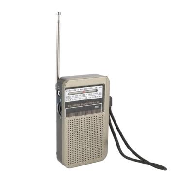 Imagem de Dpofirs Rádio Portátil, Pequeno Rádio FM AM SW Miniatura Com Fone de Ouvido de 3,5 Mm para Queda de Energia Externa Interna Uso de Emergência