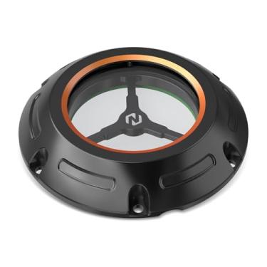 Imagem de NICECNC Capa transparente para caixa de engrenagens de transmissão de embreagem compatível com Harley Sportster 883 Custom XL883C 2004-2009 Substituição de 34992-04 See Fitment, laranja