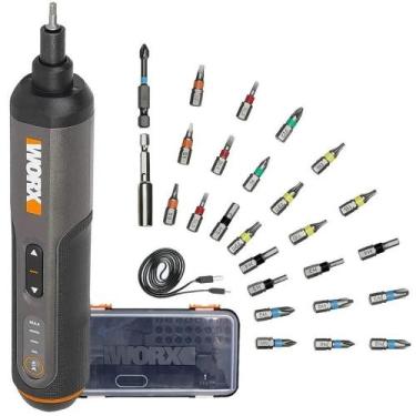 Imagem de Parafusadeira 4V C/Maleta E 24 Bits Bivolt Wx240 Worx Unic U