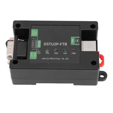 Imagem de Diydeg Módulo de Conversor Serial, USB para RS232 Módulo de Adaptador Serial Pro Com o Conector USB B Rail DB9, Isolamento de Energia Integrada