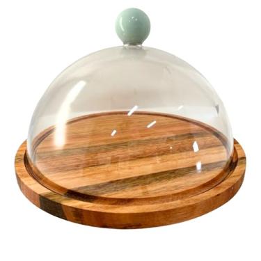 Imagem de Boleira de Madeira com Tampa Utily