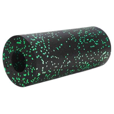 Imagem de Generic Rolo de espuma para ioga, equipamento fitness, versátil, leve, rolo de espuma EPP para pilates, para treinamento em casa, musculação e academia, Preto E Verde