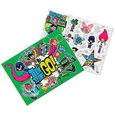 Imagem de Kit Decorativo Cartonado Jovens Titãs - Magazine 25 De Março
