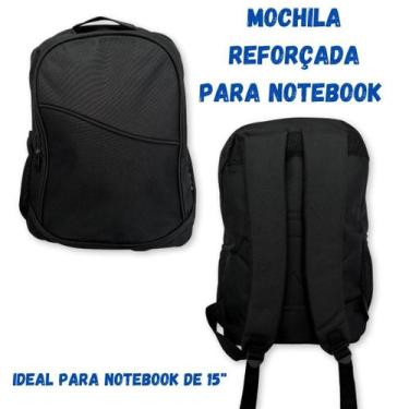 Imagem de Mochila Notebook Bolsa Grande Escolar Faculdade Executiva - Rocie