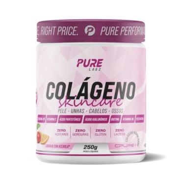 Imagem de Colágeno com Ácido Hialurônico 250g Pure Athletic, Hibisco com limão
