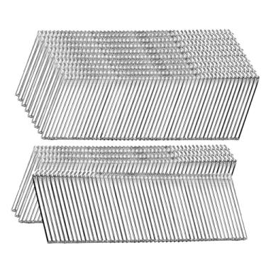 Imagem de SITLDY Pregos com acabamento angular de 20 graus de calibre 16, pacote com 3000 galvanizados, para pregador pneumático, elétrico com acabamento angular
